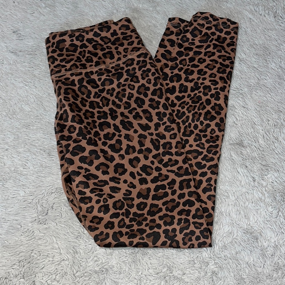 Nike cheetah print leggings size small